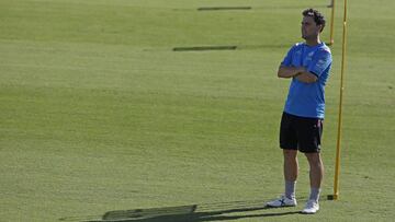 Rubi, durante un entrenamiento. 
 
 
 
 