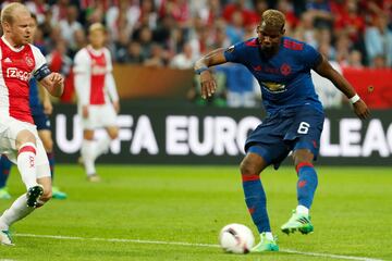 Manchester United win the Europa League with a 2-0 victory over Ajax.