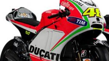 Ducati presenta la nueva arma de Valentino Rossi