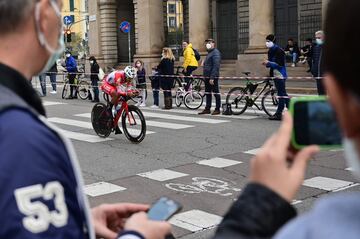 Contrarreloj individual de la última etapa del Giro de Italia 2020, una ruta de 15,7 kilómetros entre Cernusco sul Naviglio y Milán.
