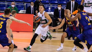 Nemanja Nedovic of Panathinaikos OPAP during the Turkish Airlines EuroLeague match between Fc Barcelona and Panathinaikos OPAP at Palau Blaugrana on October 15, 2020 in Barcelona, Spain.
AFP7
15/10/2020 ONLY FOR USE IN SPAIN