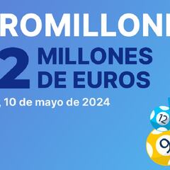 Euromillones: comprobar los resultados del sorteo de hoy, viernes 10 de mayo