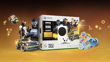 Xbox Series S se apunta a la navidad con un bundle junto a Fortnite, Rocket League y Fall Guys