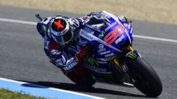 BUENAS SENSACIONES. Jorge Lorenzo pretende confirmar en Jerez la reacción iniciada en el GP de Argentina de la semana pasada.
