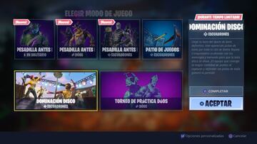 Dominación Disco viene muy bien para completar este desafío semanal