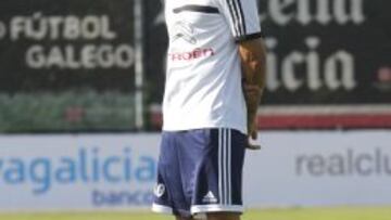 Luis Enrique, durante un entrenamiento.