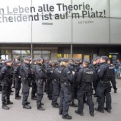 La seguridad, protagonista del B. Dortmund-Mónaco