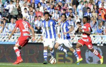 Real Sociedad-Granada.
Carlos Vela.