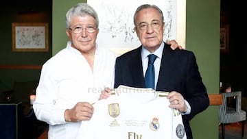 Enrique Cerezo y Florentino Pérez.