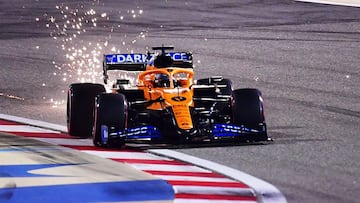 Carlos Sainz (McLaren MCL35). Bahr&eacute;in, F1 2020. 