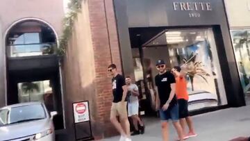 Le gritan a Courtois "Hala Madrid" en la calle: su reacción, definitoria