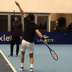 Vallverdú: "A Dimitrov le ayudó mucho entrenarse con Nadal"