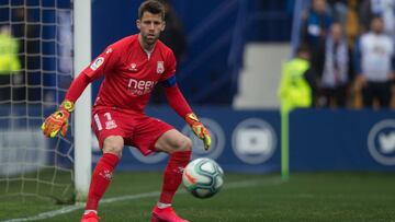 Dani Jiménez, corazón alfarero en la portería del Alcorcón