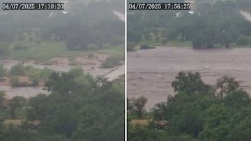 Llano River floods in 50 minutes: Shocking timelapse captures Texas disaster
