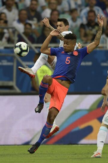 Ángel Di María y Wilmar Barrios.