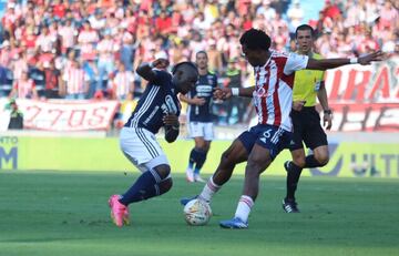 Partido de ida de la gran final de la Liga BetPlay 2023-II entre Junior y Medellín disputado en el estadio Metropolitano de Barranquilla.