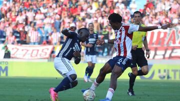 Partido de ida de la gran final de la Liga BetPlay 2023-II entre Junior y Medellín disputado en el estadio Metropolitano de Barranquilla.