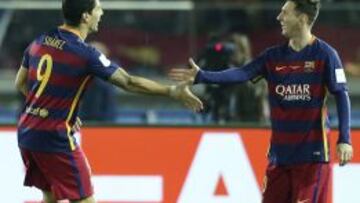 CRACKS. Suárez y Messi, sudamericanos que explotaron en Europa.