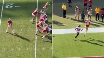 Brock Purdy’s jaw-dropping toe-tap touchdown to George Kittle captured in epic fan view