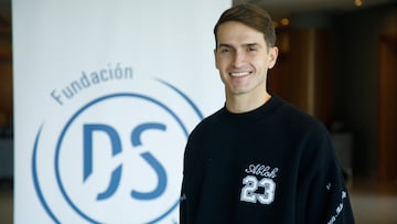 Denis Suárez posa para AS en el Hotel Pazo Los Escudos.