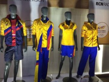 El Comité Olímpico Colombiano presentó los uniformes y equipación deportiva que usará la delegación de Colombia en los Olímpicos de Rio 2016.