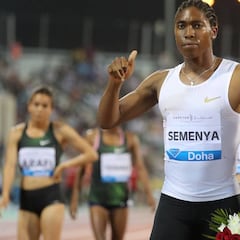 Semenya gana tras el anuncio de la regla de la testosterona