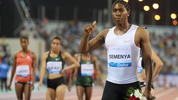 Semenya gana tras el anuncio de la regla de la testosterona