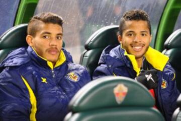 Jonathan y Giovani dos Santos.