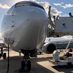 Una espesa niebla obliga a desviar el vuelo del Espanyol