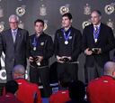 La UEFA homenajeó a Zubi, Casillas y Xavi