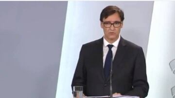Salvador Illa: "Llegan los momentos m¨¢s duros"