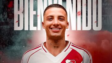 Kevin Castaño, volante colombiano de River Plate