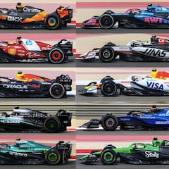 El orden de la parrilla de F1 2025 según los test de pretemporada