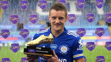 Premier League: Vardy becomes oldest Golden Boot winner