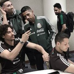 Chicharito se tatuó por primera vez antes del Mundial