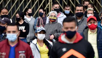 Casos, muertes y pacientes recuperados por coronavirus en Colombia a este martes 25 de agosto de 2020. El país lleva 551.696 casos por COVID-19