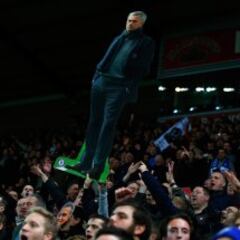 Mourinho sí estuvo presente ante el Stoke City