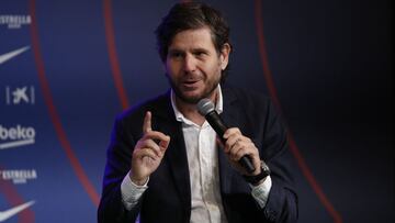 Mateu Alemany, en la presentación de Agüero.