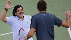 Maradona acompañará a Argentina en la final de Copa Davis