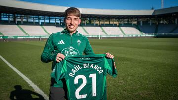 Racing de Ferrol
presentación Raúl blanco