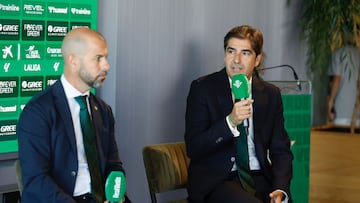 Ángel Haro, con Manu Fajardo.