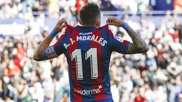 02/04/22
 PRIMERA DIVISION JORNADA 30
 LEVANTE UD
 VILLARREAL CF
 GOL
 MORALES