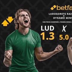 PFC Ludogorets vs. Dynamo Minsk: horario, dónde ver, pronósticos y cuadro