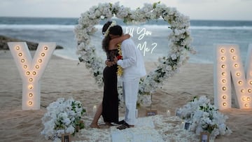 Jugador chileno se va de vacaciones a Bali y le pide matrimonio a su polola: “No necesitas pensarlo dos veces...”