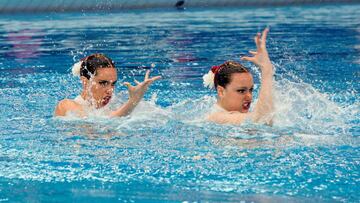 Ona Carbonell y Sara Saldaña, bronce en dúo libre en París