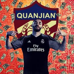 El Tianjin chino confirma "una gran oferta a Benzema"