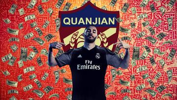 El Tianjin chino confirma "una gran oferta a Benzema"