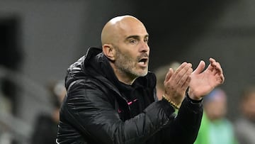 Enzo Maresca, durante la final.