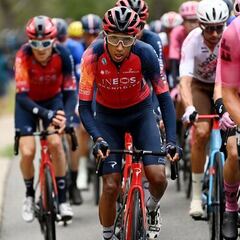 Egan Bernal: “Todo el día hubo mucho estrés”