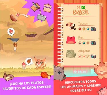 Safari Chef es la nueva app de física para niños en iOS y Android